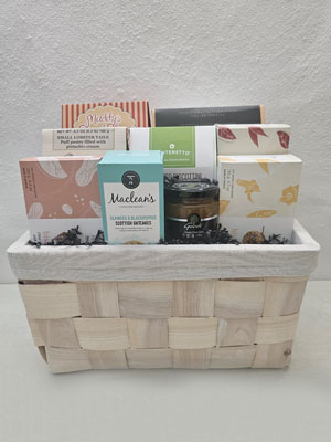 Cookies and Tea Gift Basket